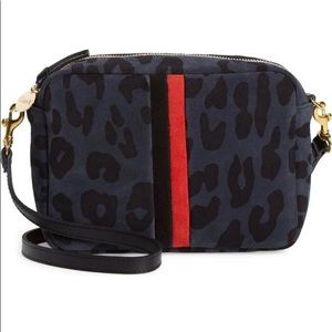 Clare V. Marine Pablo Cat Midisac Suede